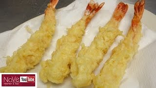 How To Stretch Shrimp For Tempura  How To Make Sushi Series [upl. by Sholem]