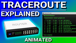 Traceroute tracert Explained  Network Troubleshooting [upl. by Aoh295]