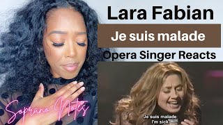 Opera Singer Reacts to Lara Fabian Je Suis Malade  Performance Analysis [upl. by Ykcub]