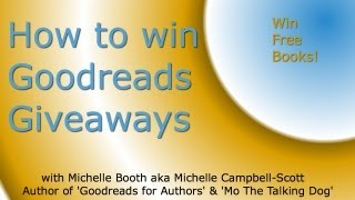 How To Win Goodreads Giveaways  Win books on Goodreads by writer of Goodreads for Authors [upl. by Rabaj]