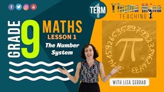 Gr 9 Maths  Term 1 Lesson 1  The Number System [upl. by Meehaf]