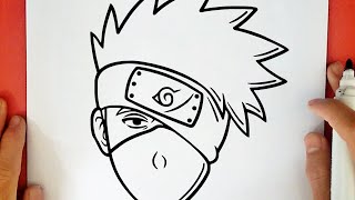 COMMENT DESSINER KAKASHI [upl. by Anitirhc]