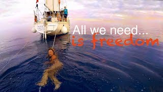 Ep 33 ALL WE NEED IS FREEDOM Corsica 10 Sailing Mediterranean Sea Navegar a vela [upl. by Ketchum684]