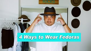 How To Wear Fedoras [upl. by Zebada]