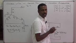 DOUBLE LINE TO GROUND FAULT KTUPOWER SYSTEM ANALYSIS [upl. by Aramahs]