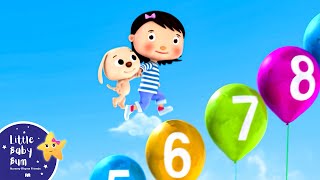 Numbers Song 110  Nursery Rhymes for Babies by LittleBabyBum  ABCs and 123s [upl. by Ilagam]