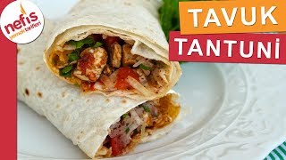 EVDE PRATİK Tavuk Tantuni Yapımı [upl. by Yerdna]