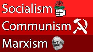 The Difference Between Socialism Communism and Marxism Explained by a Marxist [upl. by Odracir281]