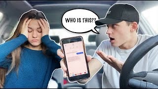 CHEATING PRANK ON MY BOYFRIEND He breaks up with me [upl. by Ahsiemaj]