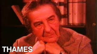 Israel  Golda Meir interview  Prime Minister interview [upl. by Perloff]