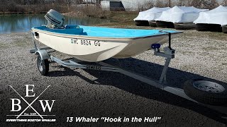 Boston Whaler 13 hook in the hull [upl. by Amaras]