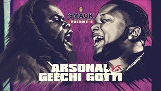 ARSONAL VS GEECHI GOTTI RAP BATTLE  URLTV [upl. by Raclima]