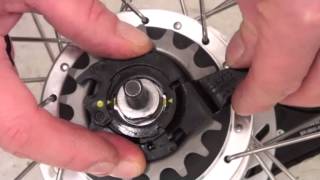 How to fit gear cassette to a Shimano Nexus 7 Nexus 8 Hub Dutch Bike [upl. by Ahearn]