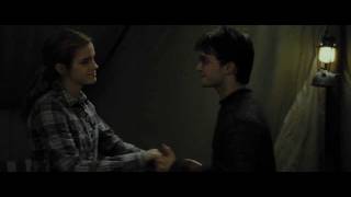 Hermione and Harry dancing in a tent  Deathly Hallows part 1   HD [upl. by Amatruda]