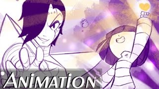 Death by Glamour UNDERTALE ANIMATIC   Mettaton vs Frisk Fight [upl. by Gerge]