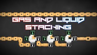 Oxygen Not Included Tutorial  Gas and Liquid Pipe Stacking [upl. by Lebyram]