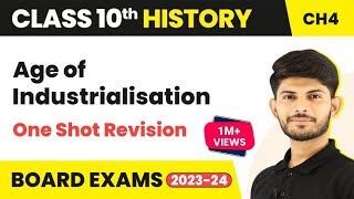 The Age of Industrialisation Full Chapter  CBSE Class 10 History  Revision Series NCERT202324 [upl. by Bui]