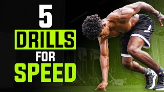 5 Best Drills For Explosive Sprint Speed [upl. by Ahsac]