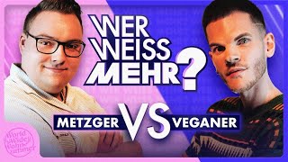 METZGER vs VEGANER Wer weiß mehr [upl. by Anhavas817]