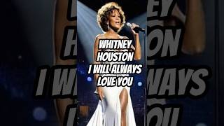 Whitney Houston I will Always Love You [upl. by Ahtanamas]