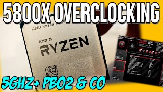 I Overclocked My Ryzen 7 5800X Using Precision Boost Overdrive 2 and Curve Optimizer [upl. by Lemrahs]