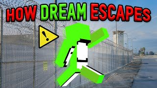 How Dream Escapes Prison Insane Parkour [upl. by Aicxela561]