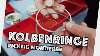 Die richtige Montage von Kolbenringen I BARTEK® Motorsport [upl. by Cherida]