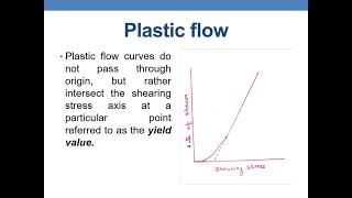 NON NEWTONIAN SYSTEMS PLASTIC FLOW [upl. by Minne]