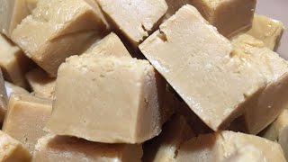 3 Ingredient Vanilla Fudge Recipe [upl. by Katalin]