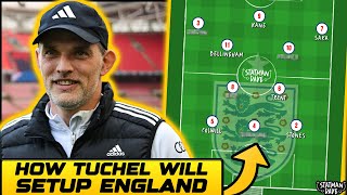 How Thomas Tuchel Will Setup England [upl. by Limann]