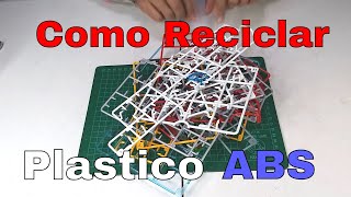 Como Reciclar Plastico ABS DIY [upl. by Ecirum616]