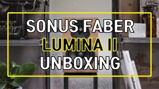 Unboxing the Sonus Faber Lumina II [upl. by Nagel]