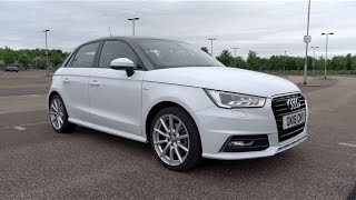 2016 Audi A1 Sportback 14 TFSI 125 S line StartUp and Full Vehicle Tour [upl. by Lein]