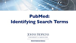 PubMed Identifying Search Terms [upl. by Atika182]