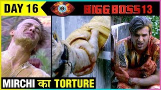 Devoleena Bhattacharjee amp Arti Singh Apply Mirchi On Asim Riazs Face  Bigg Boss 13 Episode Update [upl. by Auhsuj]