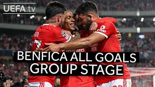 BENFICA All Group Stage GOALS [upl. by Trimmer]