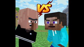 Baby Steve VS Bad Villager Good deeds VS bad deeds 2025 STMine shorts [upl. by Lahpos]