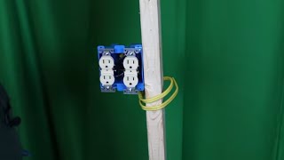 How To Wire A Double Receptacle Two Different Ways [upl. by Procter]