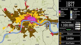 The Growth of London Every Year [upl. by Chappell888]