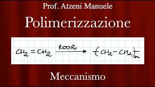 Polimerizzazione alcheni L52 ProfAtzeni ISCRIVITI [upl. by Floro]