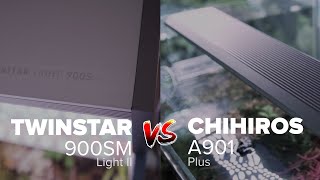 Twinstar VS Chihiros LED Aquarium Tank Light  900S 450S 600S 1200S  A901 Plus A301 A451 A601 A1201 [upl. by Airetahs]