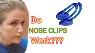 How To Wear A Nose Clip Correctly For Swimming Advice From A Synchronized Swimmer [upl. by Dara]