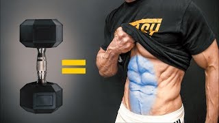 The BEST Dumbbell Exercises  ABS EDITION [upl. by Gelasias348]