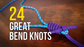 24 Essential Ways To Tie Two Ropes Together [upl. by Adin]