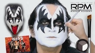 The Official Gene Simmons Makeup Look KISS [upl. by Akitnahs]