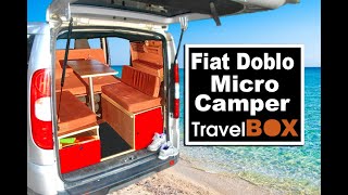 FIAT DOBLO MICRO CAMPER CONVERSION [upl. by Arev]