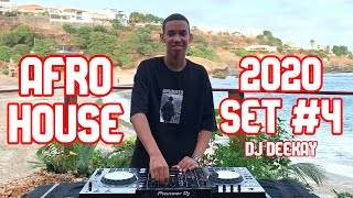 Afro House 2020 Set 4  DJ Deekay Performance Video [upl. by Elokin]