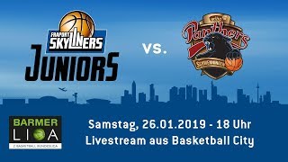 Heimspiel der FRAPORT SKYLINERS Juniors gegen Schwenningen [upl. by Dowski]