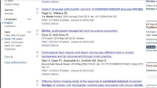 PubMed Basic Search Tutorial LEGACY [upl. by Enohsal]