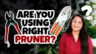 How to Choose Right Pruner Importance of pruner  Anvil Bypass  Unboxing pruner  pruner cutter [upl. by Fitz]